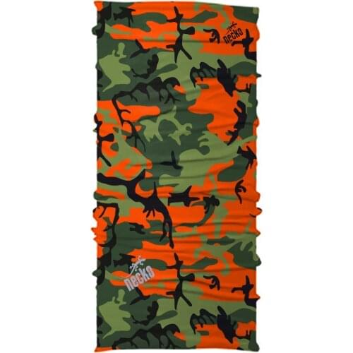 Necko Orange Hunter Camouflage Buff Bandana Face Mask-DC072 460045124