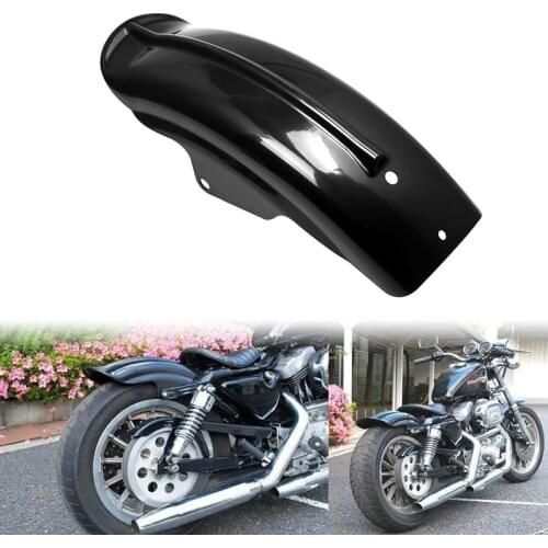 New Motorcycle Black Rear Back Mudguard Fender Accessory For Bobber Racer Motorcycle Accessories Parts Frames Fitting Universal