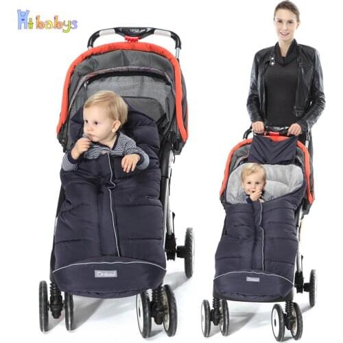 Outdoor Baby Sleeping Bag In The Stroller Windproof Infant Cocoon Sleep Sack Warm Newborn Stroller Footmuff Envelope For Sleep
