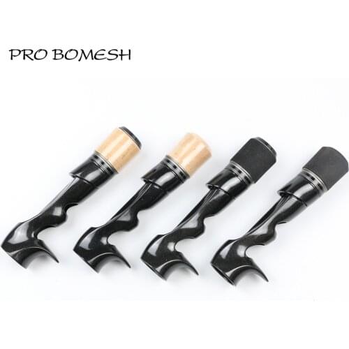 Pro Bomesh 1 Set 3A Grade Cork or EVA Locking Nut Casting Reel Seat DIY Fishing Rod Building Component Repair Accessory