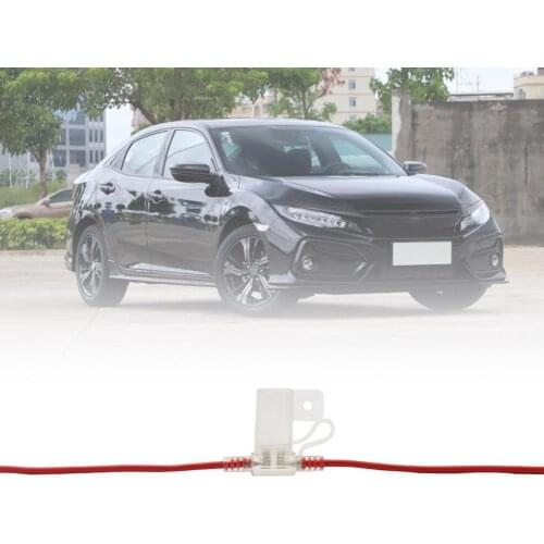 Dust-proof Universal 5A Excellent Electrical Conductivity Fuse Holder for Auto