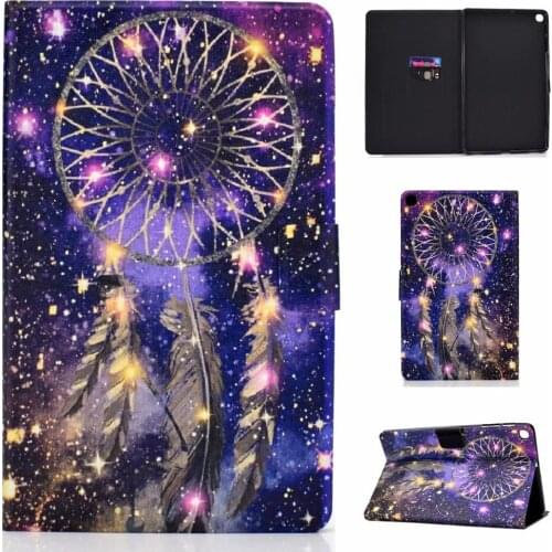 Smart PU Leather Case For Samsung Galaxy Tab A T510 T515 10.1" 2019 Tablet Cover For Samsung Tab A 10.1 SM-T510 SM-T515 Case