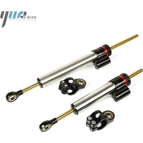 Universal Aluminum Motorcycle Damper Steering Stabilize Safety Control For Honda 300 250 125 Integra 750 700 X-ADV Accessories
