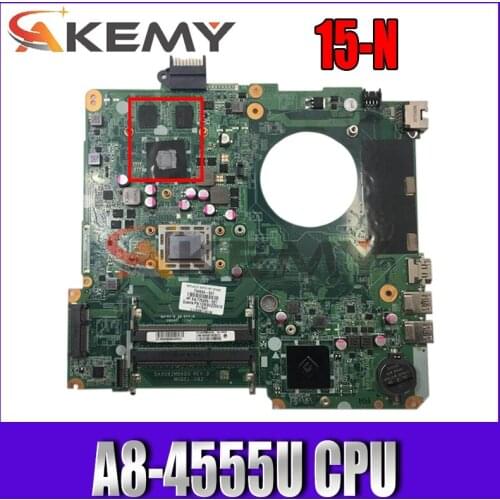 High Quality For HP 15-N Laptop Motherboard With A8-4555U 760740-001 760740-501 DA0U92MB6D0 Mainboard 100% Tested Fast Ship