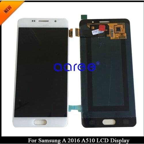 Tested Super AMOLED For Samsung A5 2016 A510 LCD Display For Samsung A5 2016 A510F Display LCD Screen Touch Digitizer Assembly