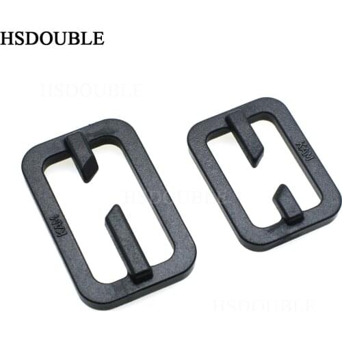 3/4" 1" Tri-Glide Slider Adjust Buckle Hardware Plastic Outdoor Backpack Apparel Straps Webbing Bag Parts