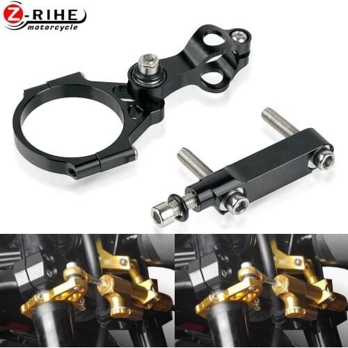 Motorcycles Accessories steer damper Mounting Bracket Kit Parts For Kawasaki VERSYS 650 2015-2020 2016 2017 2018 2019 Versys650