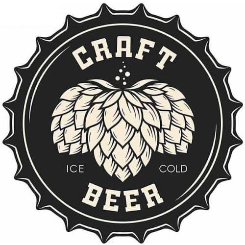 3D Interesting Craft Beer Graphics Car Styling Cover Scratches Bumper Bodywork Windshield Cartoon Creative Fine Decal Kk15*15cm