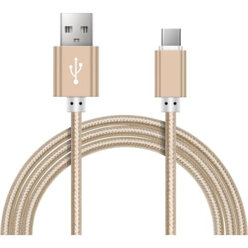 USB Type C Cable 1m/2m/3m For Samsung Galaxy S9 S8 Plus OnePlus Fast USB-C Charger Cord Mobile Phone USB Type-C Cable 500pcs