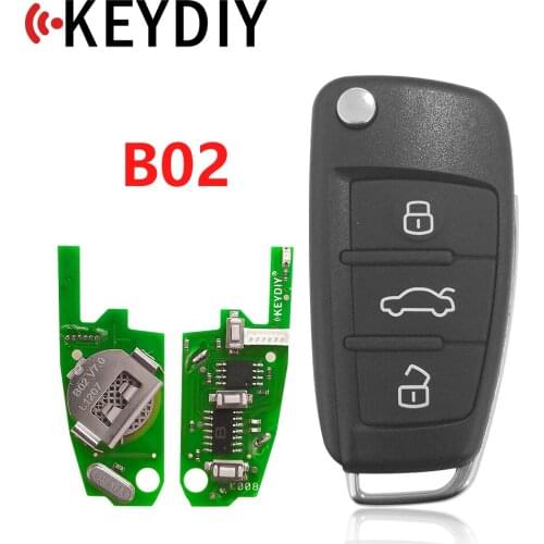 B02 3 Button Universal Remote Key For KD900 KD900+ KD200 URG200 Mini KD Keydiy Remote Control