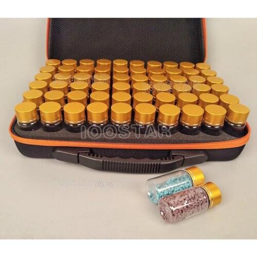 Diamond Painting Box 60Bottles Container Storage Full Square Carry Case Holder Storage Hand Bag Zipper Design Shockproof Durable