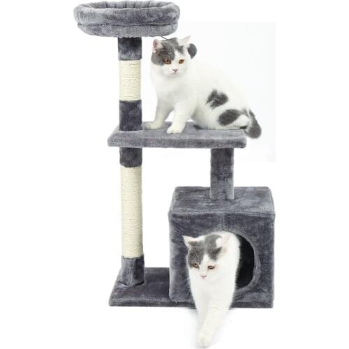 CatS Tree Pets Scratching Posts Pets Furniture Cat Play Jumping Toy for Cats Climbing Frame Cat Condos Fun Play Jumping Toy