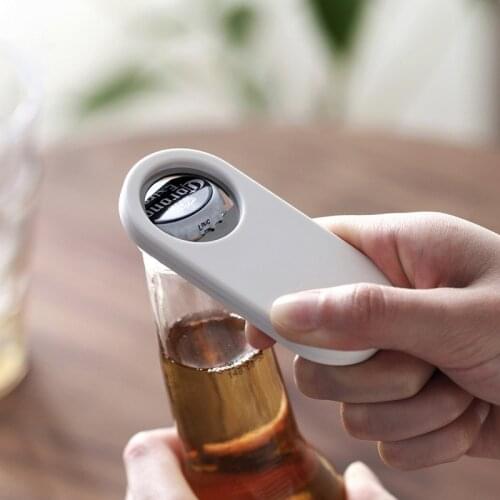 Magnetic Beer Bottle Opener Refrigerator Magnet Personality Creative Soda Drink Bottle Opener Net Red Magnet Bottle Opener