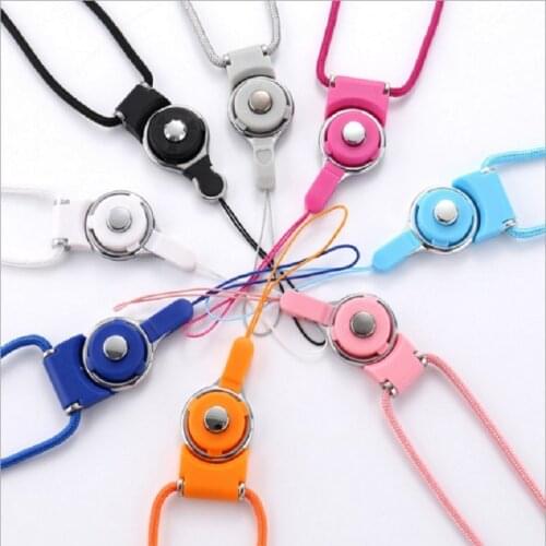 Small Fresh Leaves Tags Strap Neck Lanyards for keys ID Card Pass Gym Mobile Phone USB badge holder DIY Hang Rope Lariat Lanyard