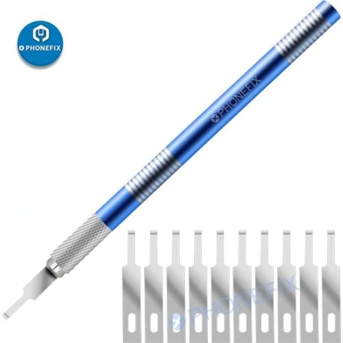 Metal Scalpel Knife Blades Face ID Dot Matrix Repair for IPhone X XR XS 11 Pro Max Facial Lattice Maintenance Special Blade Kit