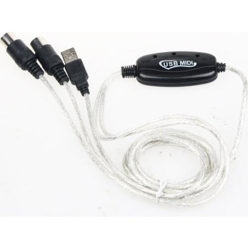 MIDI line usb midi cable music editing line MIDI to USB line keyboard music line cable