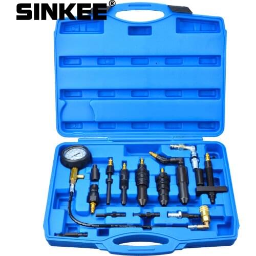 Diesel Engine Compression Tester Kit Fuel Injector Tester Car Tool Kit