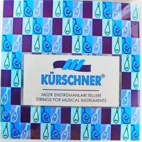Premium Carbon Pvf Strings Set 0.8 mm For Turkish Oud Soft Scale Kurschner