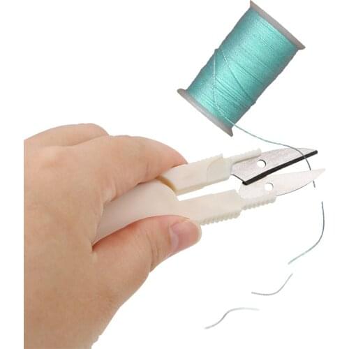 Random Color Stainless Steel Embroidery Scissors Embroidery Craft Scissors Tailor Scissors Nipper Trimming Sewing Scissors