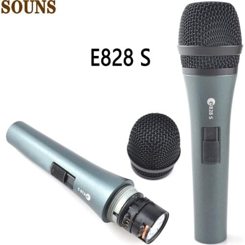 Free Shipping,Microphone E828S dynamic cardioid professional vocal microphone,MIC E828 E835 E845 for Studio,PC,karaoke,gaming