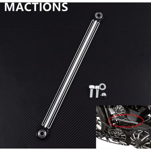 Motorcycles Shift Linkage With Blot Gear Shift Lever 330 mm Black CNC Aluminum For Harley Touring FLHT & Softail 84-16
