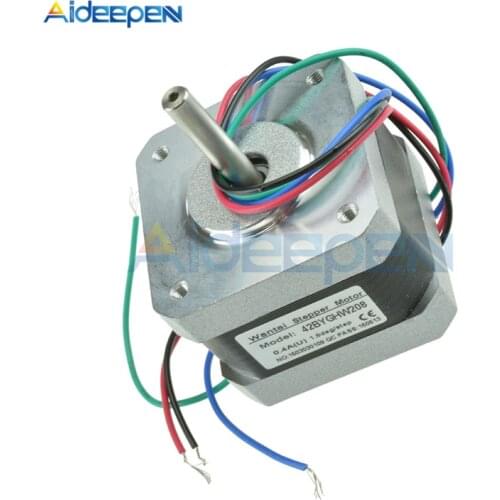 DC 12V NEMA17 42BYGHW208 Stepper Motor 36oz-in/ 2600g/cm For 3D Printer RepRap Medel Prusa