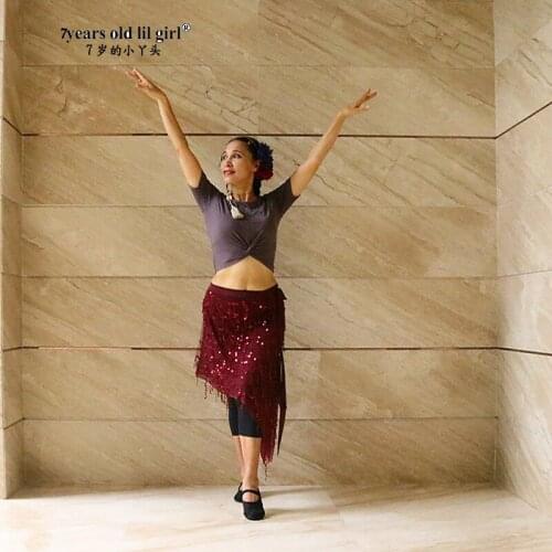 7years Old Lil Girl 2121 Newbelly Dance Modal Choli Top Yoga Wear Tribal Fusion H200