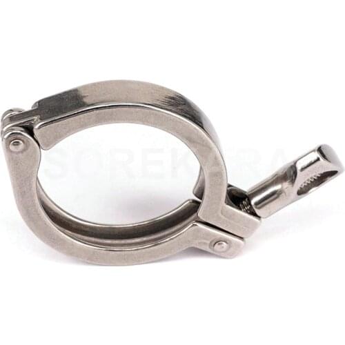 Sanitary 304 Stainless Steel Tri Clamp Clamps Clover 2" Tri Clamp fit 64mm Ferrule O/D