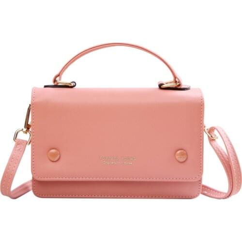 Women Handbags Made Of Leather Travel Cell Phone Shoulder Bag Fashion Small Messenger Crossbody Bags Ladies Zipper Coin Purse