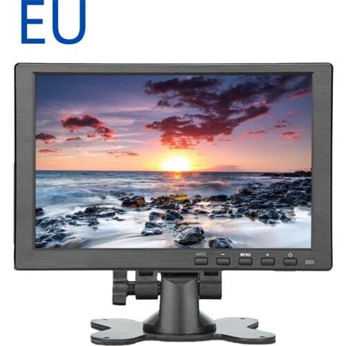 10 inch Portable Monitor HDMI-compatible HD IPS Display Computer LED Monitor with Leather Case for PS4 Pro/Xbox/Phone