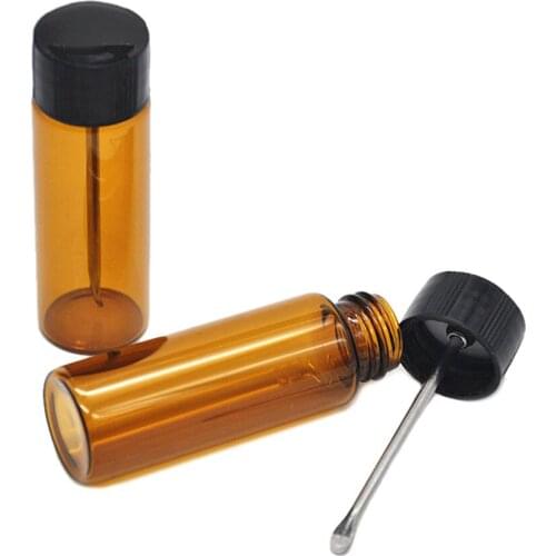 2PCS/LOT Transparent Glass Pill Box hidden Pills Portable Waterproof Pill Boxes Traveling Medicine Storage seal Waterproof