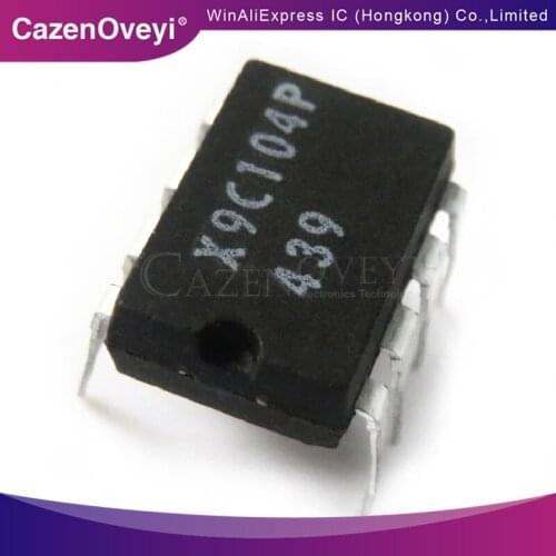 2pcs/lot X9C104P X9C104 DIP-8 In Stock