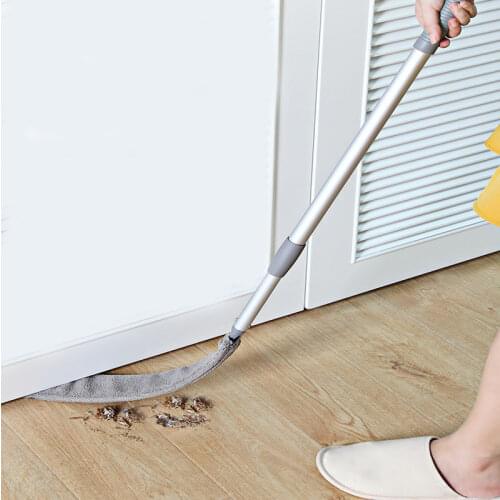NEW Dust Brush Mop Household Cleaning Artifacts Bedside Wardrobe Bed Bottom Gap Clean Fur Hair Sweeping Dusty Magic Microfibre