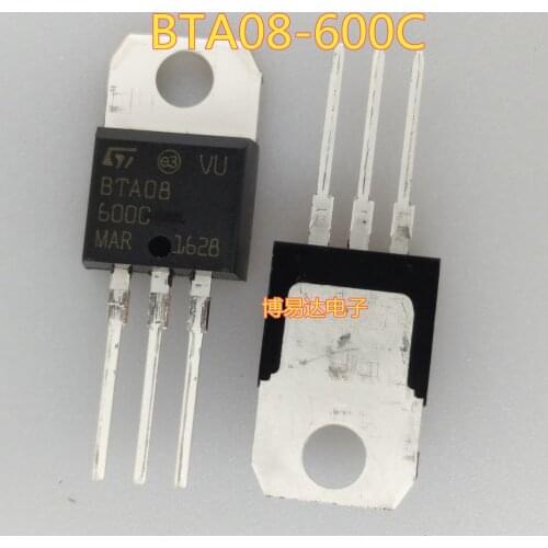 BTA08-600C TO-220 8A/600V