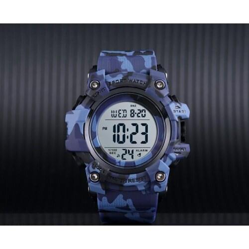 New Men Sports Watches SKMEI Brand Alarm Countdown Digital Waterproof Military Wristwatch Clock For Mens relogio masculino