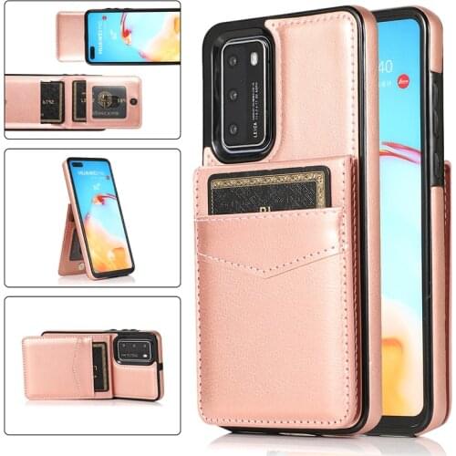 5 Card Slots Wallet Phone Case for Huawei P40 30 Pro Lite Mate 40 30 20 Pro Mate 30 20 Lite Flip Leather Case Phone Pouch