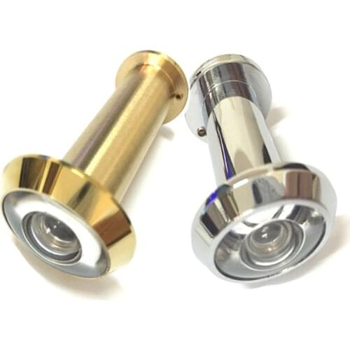 CXY159 200 Degree 100% Copper Material Peephole Door Viewer Antique Brass Monitor Door Security Viewer Eye Viewer
