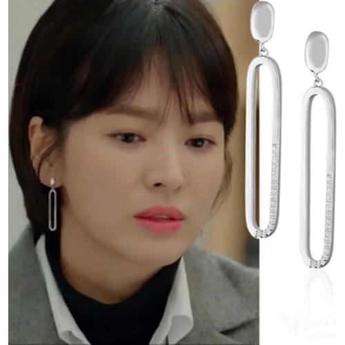 Korean style elegant sweet lovely long high quality Earrings 2021 new creative fashion design Earrings