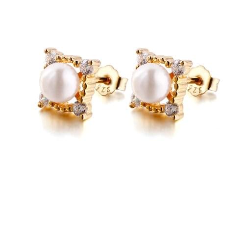 Серьги с жемчугом FCGJHW China At AliExpress