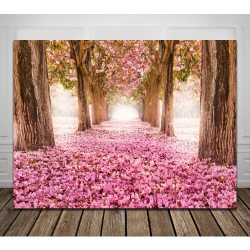 5x7ft forest floral backdrop for wedding Computer Printed Photography Backdrop