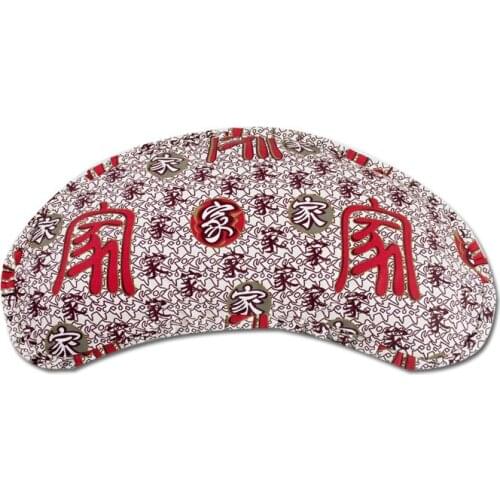 Summer Pillow Old Coarse Cloth Cervical Spine Crescent Court Pillow Core Neck Protector Adult Single Pillow Fill Buckwheat Shell