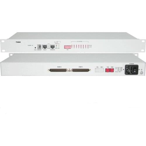 MST240A PDH Multiplexer 8E1 Fiber Optic Multiplexer Single Mode Dual Fiber SC 1310nm 20KM AC power supply