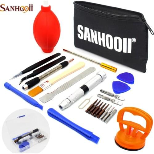 SANHOOII **ALL-IN-ONE** Screwdriver Repair Tools set Screen Opening Tool kit For iPhone 7plus/7/6/6plus/6s/6s plus/5/5s/5c/4s/SE