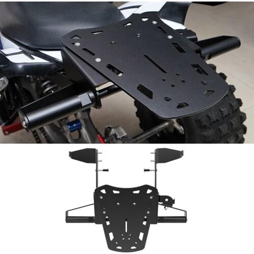 NICECNC 52mm*35mm ATV Rear Luggage Rack For Yamaha Raptor 700R YFM700R 700 YFM700 Rear Luggage Rack Bracket Holder Aluminum