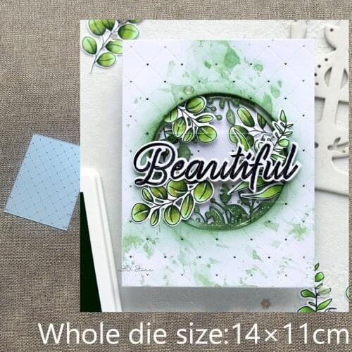New Design Craft Metal stencil mold Cutting Dies Quilted Coverplate frame scrapbook die cuts Album Paper Card Craft Embossing