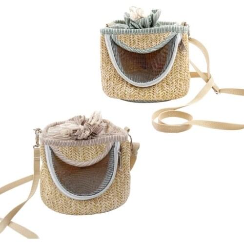 Portable Small Pet Carrier Sleeping Pouch Breathable Outdoor Travel Hedgehog Hamsters Carrying Storage Shoulder Bag