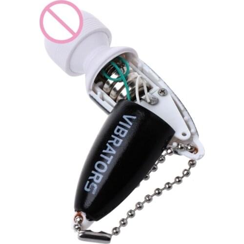 Lovely Vibrator Portable Vibrating Key-Chain Relaxing Massager Female Women