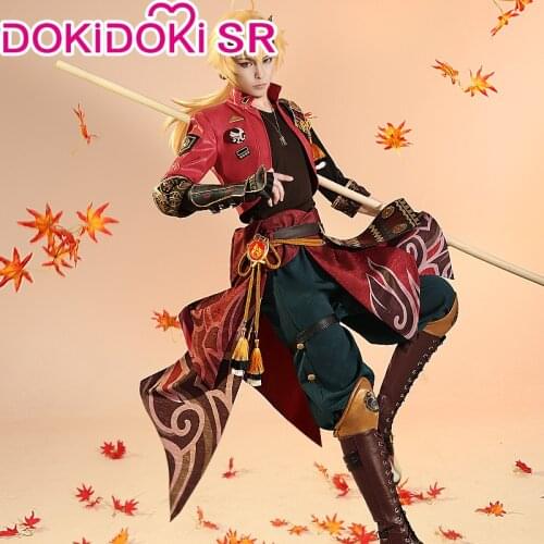 1 Deposit =$5 Coupon DokiDoki-SR Game Genshin Impact Thoma Cosplay Costume Thoma Costume