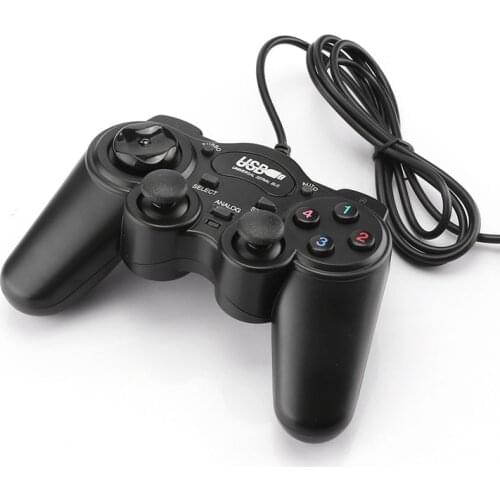 USB Wired Gamepad Joystick USB 2.0 Shock Joypad Gamepads Game Controller Joystick for PC Laptop Computer