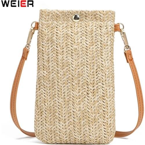 Женские плетенные сумки WEICHEN China At AliExpress